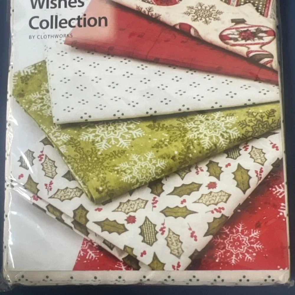 Annie's Holiday Quilters Club Christmas Wishes Collection jubilant‎ Placemat New